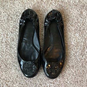 Tory Burch Patent Leather Ballet Flats